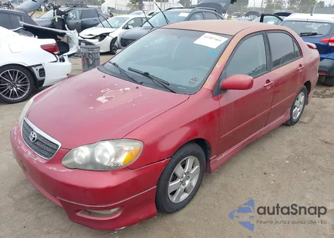 2007 Toyota Corolla S из США, поврежденный, VIN 1NXBR32E97Z847297